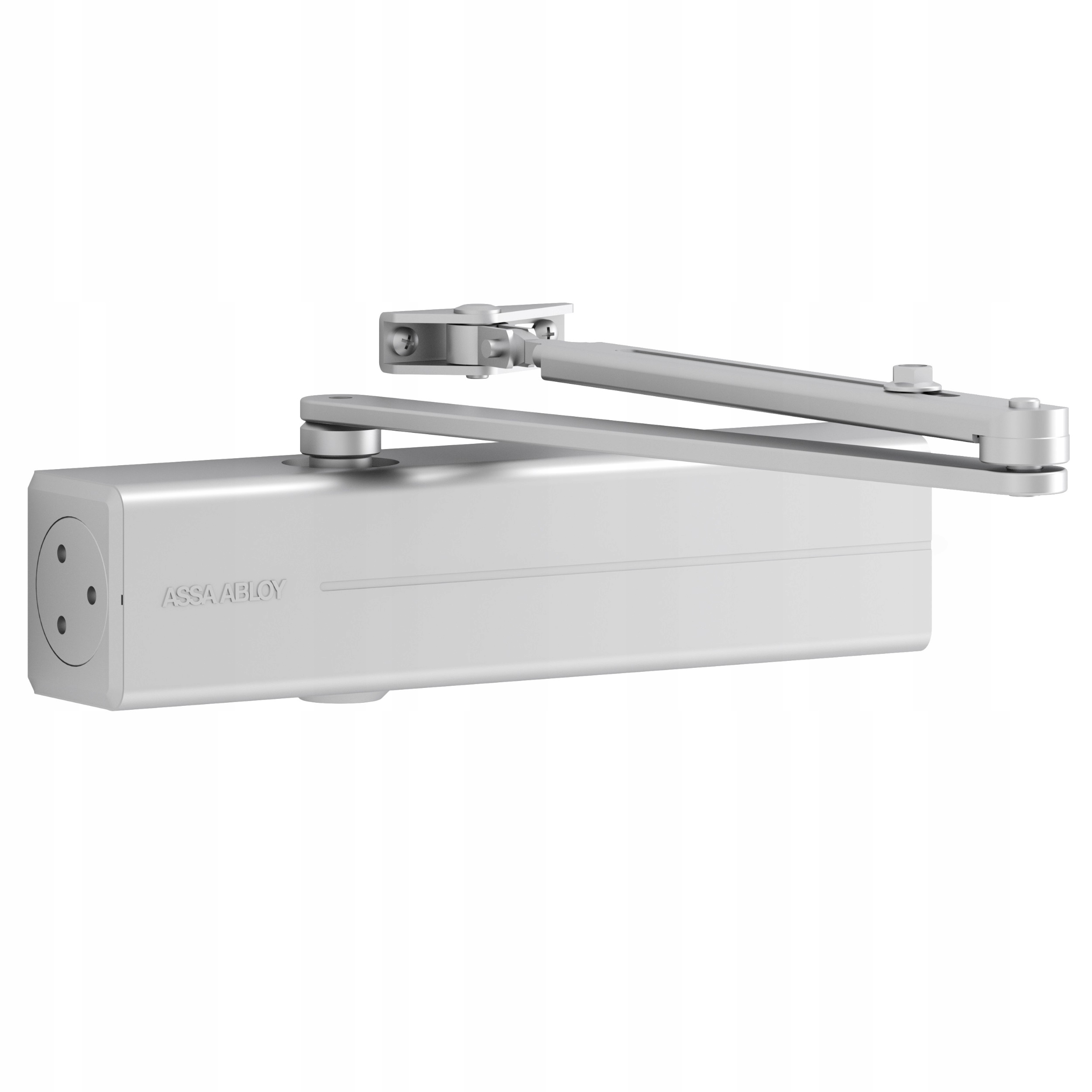 Dverový zatvárač ASSA ABLOY OPENING pre dvere do 140 cm, maximálna hmotnosť 1 kg
